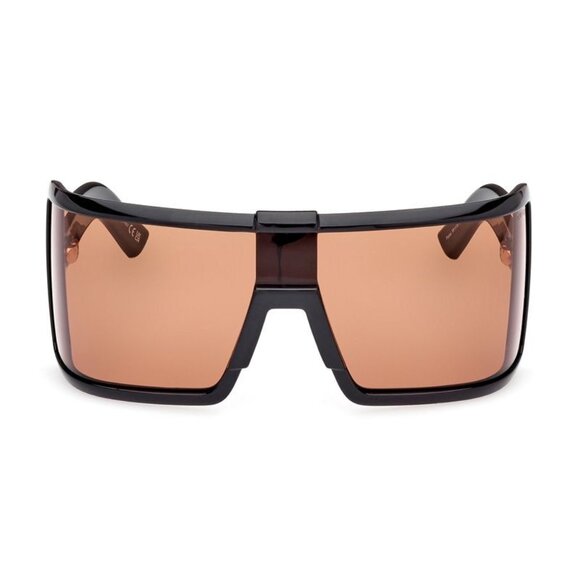 NWT TOM FORD SUNGLASSES, SHIELD BLACK ORANGE EYEWAR TOM FORD
